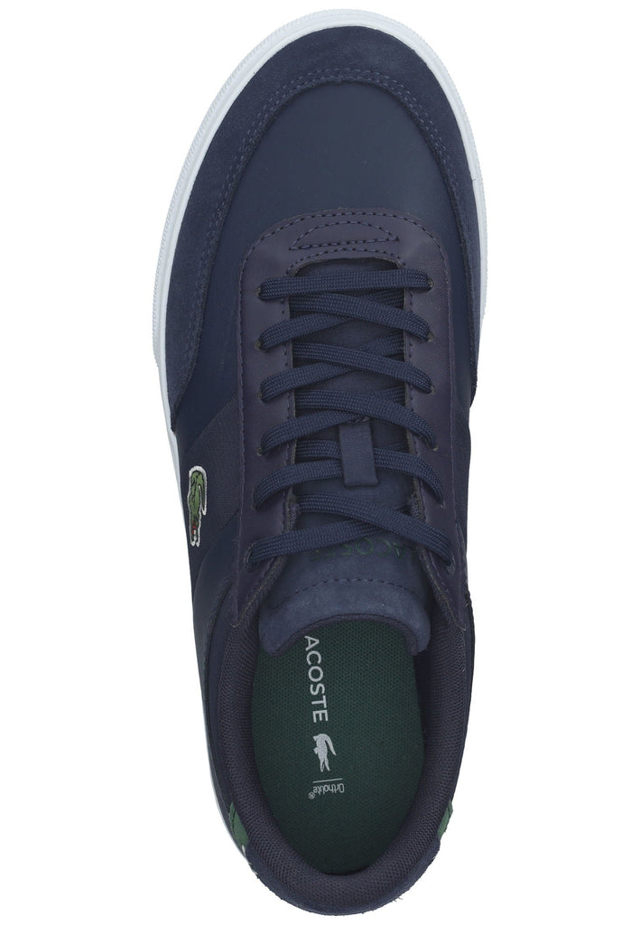 Lacoste Sneaker Leder/Textil Blau/Grün