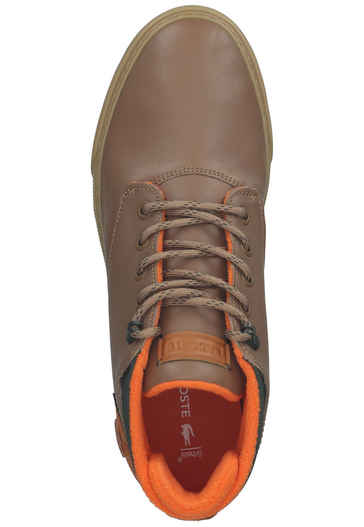 Lacoste Sneaker Leder/Textil Braun