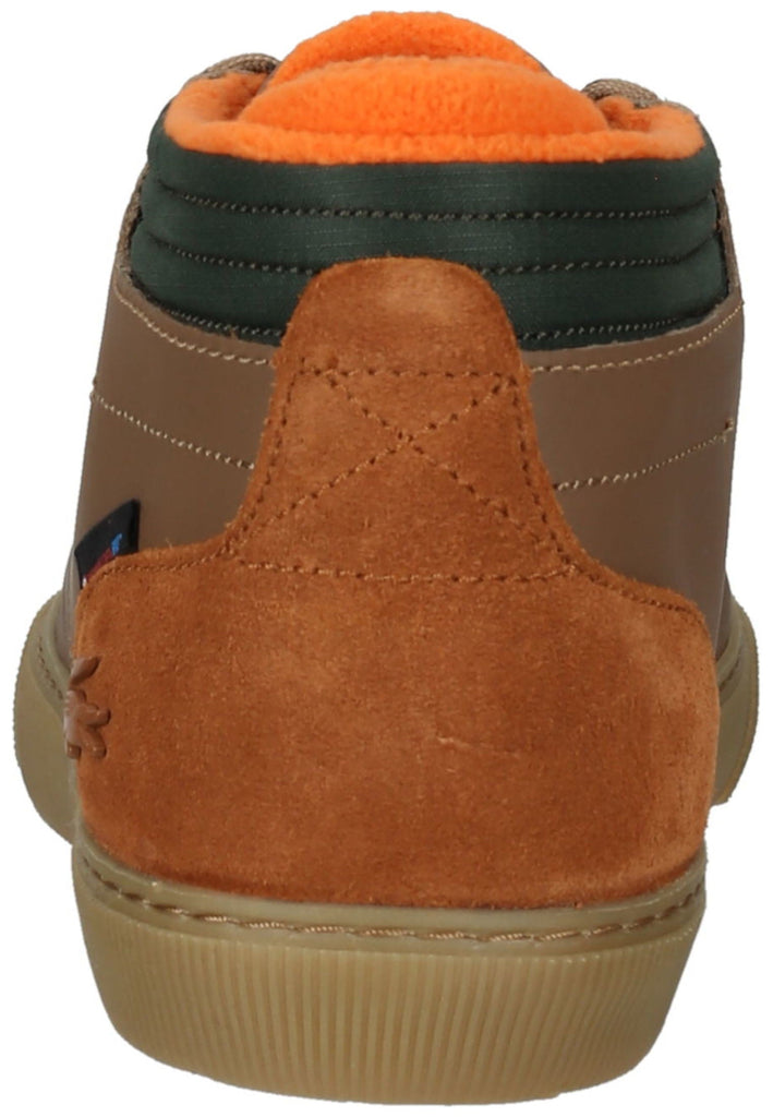 Lacoste Sneaker Leder/Textil Braun