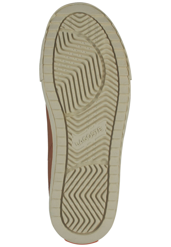 Lacoste Sneaker Leder/Textil Braun/Blau