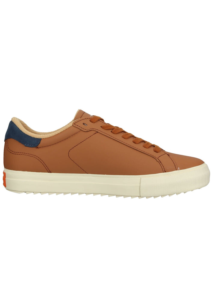 Lacoste Sneaker Leder/Textil Braun/Blau