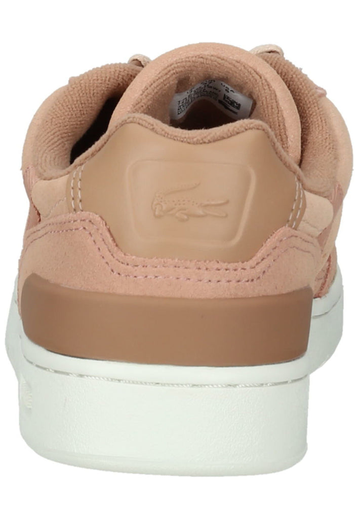 Lacoste Sneaker Leder/Textil Braun/Weiß