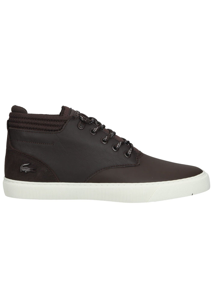 Lacoste Sneaker Leder/Textil Dunkelbraun