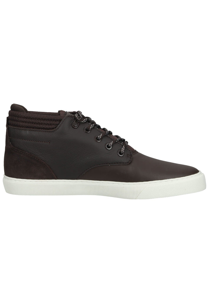 Lacoste Sneaker Leder/Textil Dunkelbraun