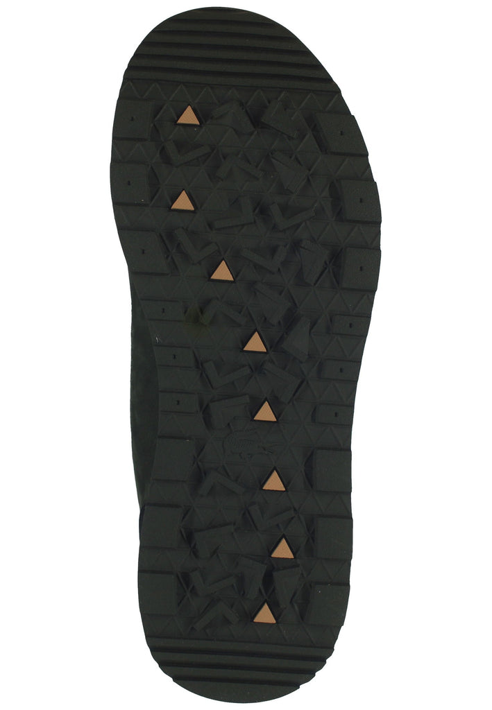 Lacoste Sneaker Leder/Textil Dunkelgrün