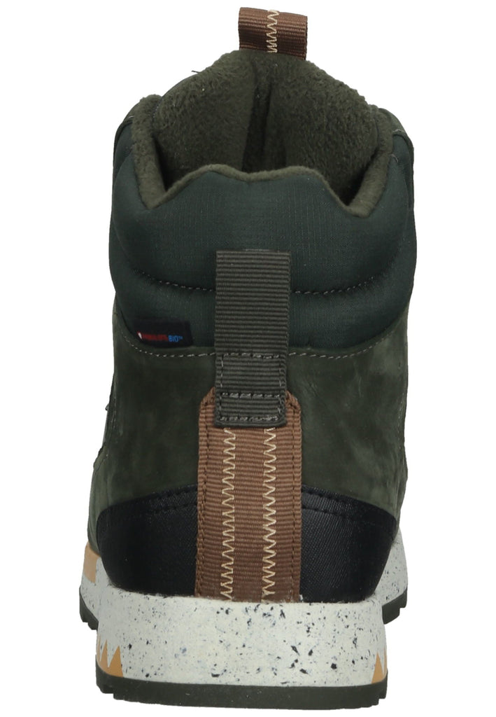 Lacoste Sneaker Leder/Textil Dunkelgrün