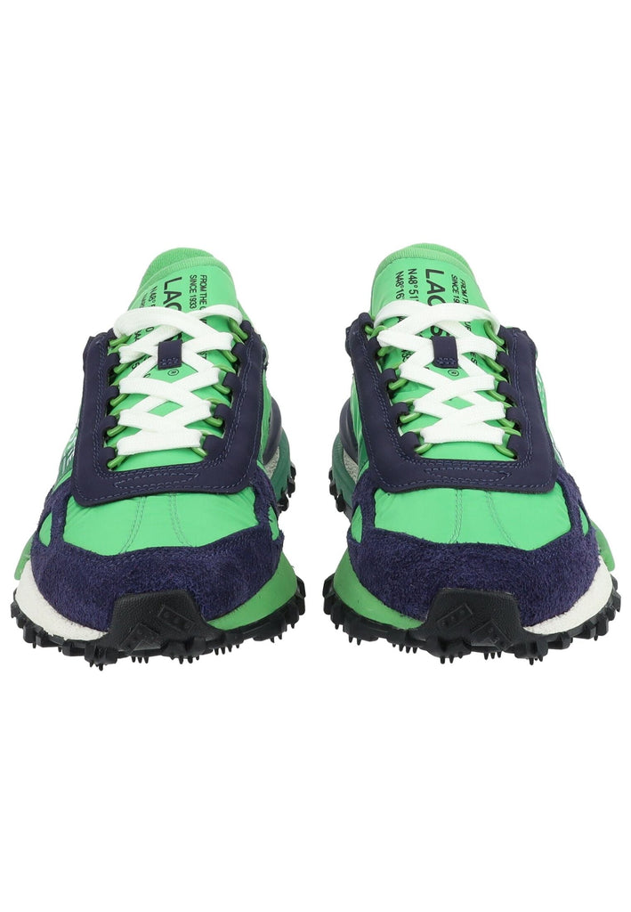 Lacoste Sneaker Leder/Textil Grün/Blau