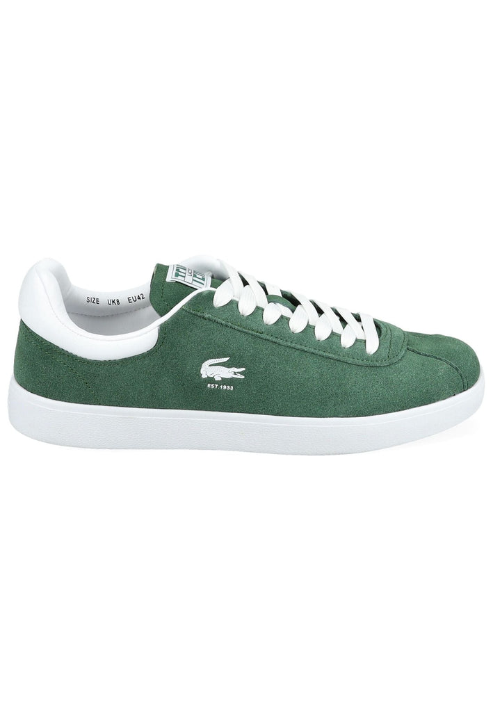 Lacoste Sneaker Leder/Textil Grün/Kombi