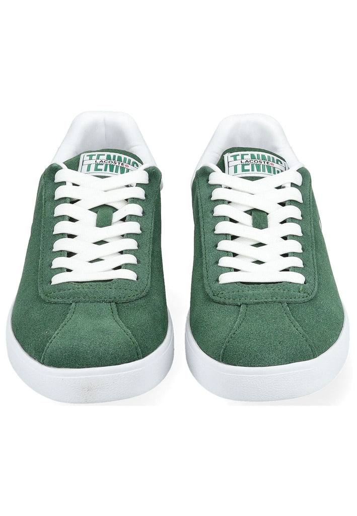 Lacoste Sneaker Leder/Textil Grün/Kombi
