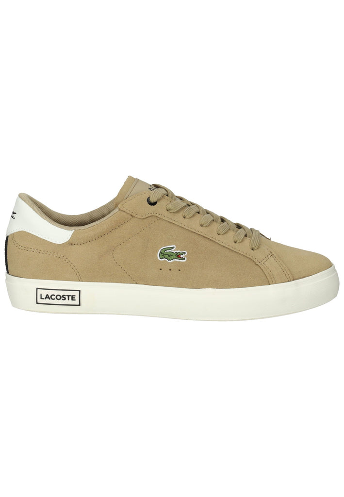 Lacoste Sneaker Leder/Textil Natural
