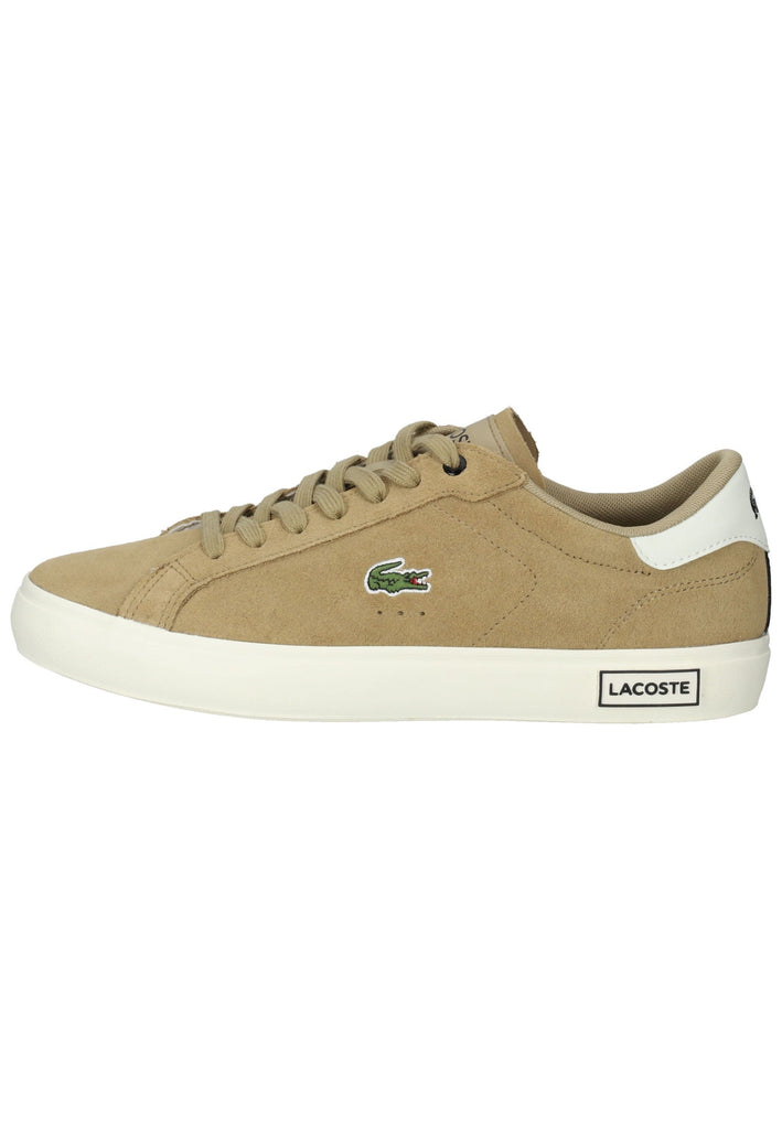 Lacoste Sneaker Leder/Textil Natural