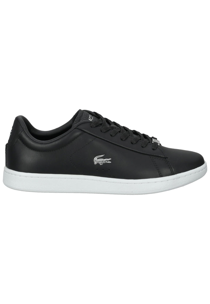 Lacoste Sneaker Leder/Textil Schwarz