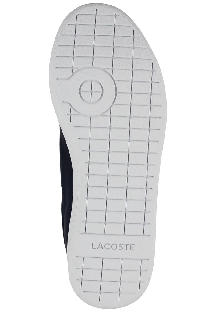 Lacoste Sneaker Leder/Textil Schwarz