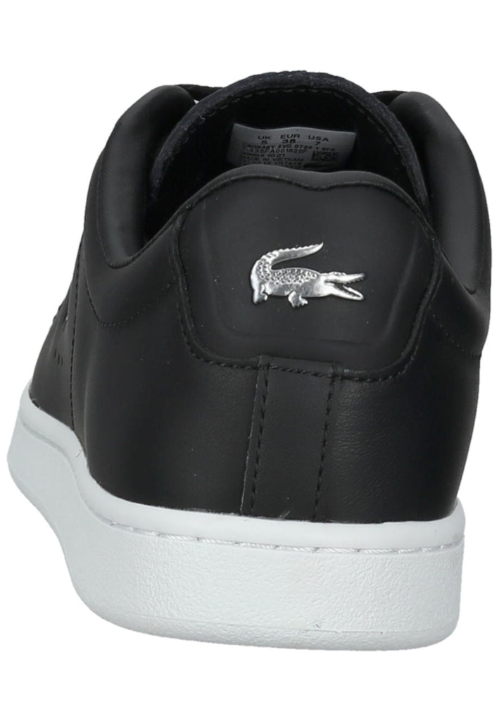 Lacoste Sneaker Leder/Textil Schwarz