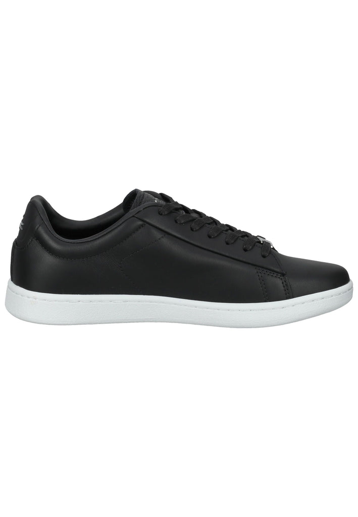 Lacoste Sneaker Leder/Textil Schwarz