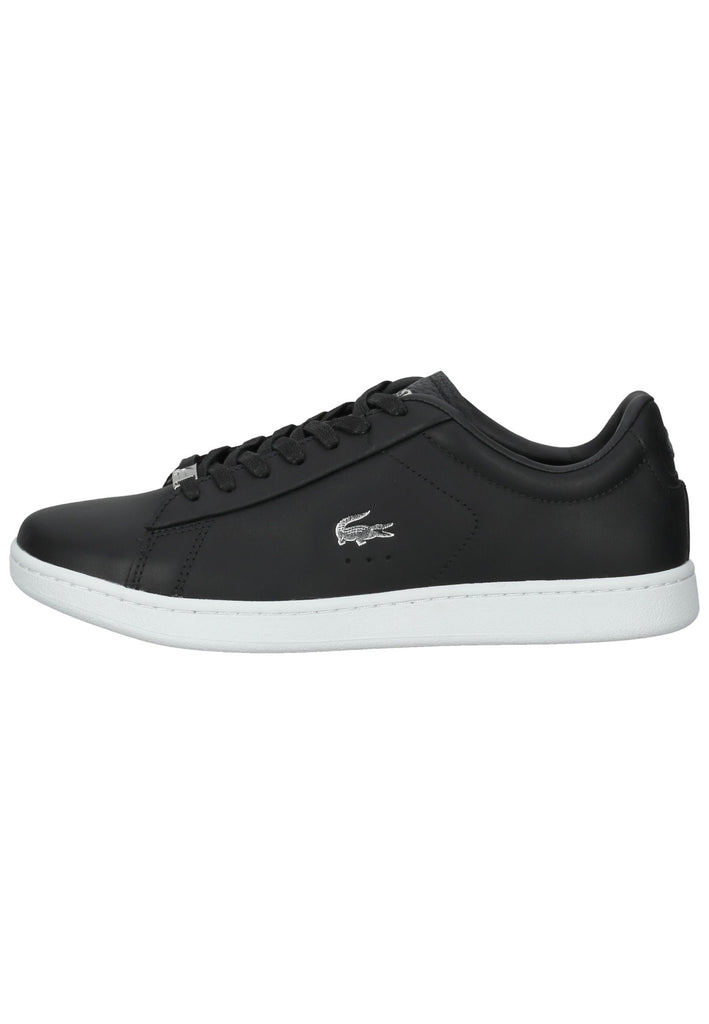 Lacoste Sneaker Leder/Textil Schwarz