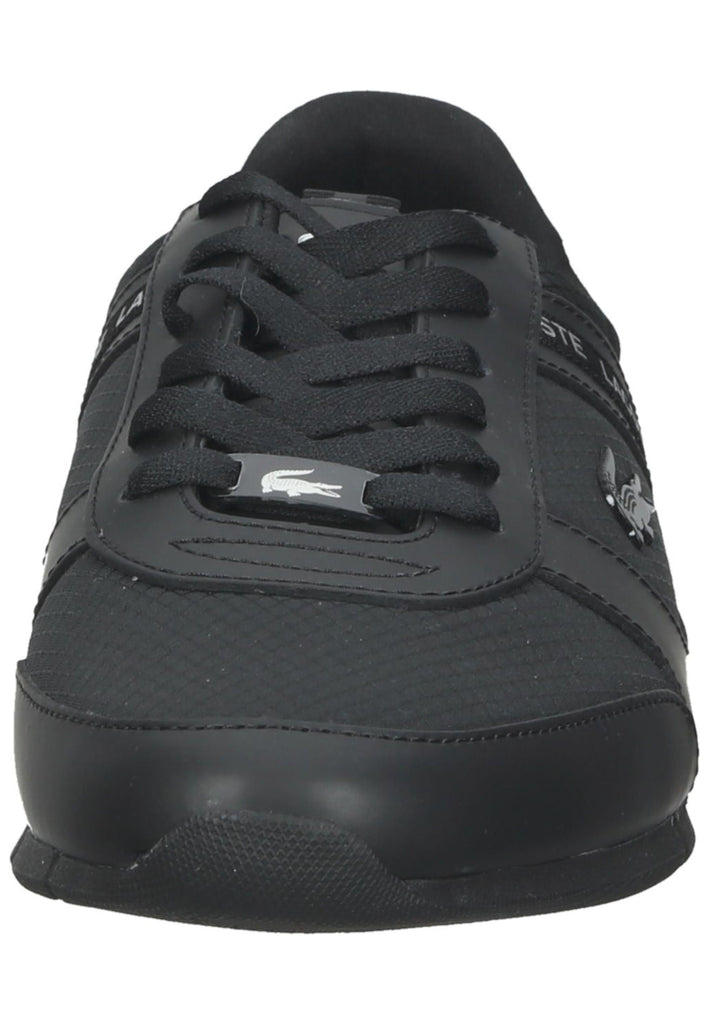Lacoste Sneaker Leder/Textil Schwarz