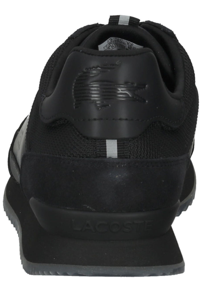 Lacoste Sneaker Leder/Textil Schwarz