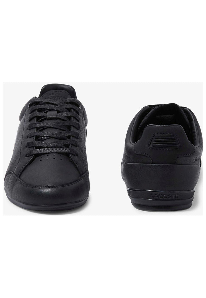 Lacoste Sneaker Leder/Textil Schwarz