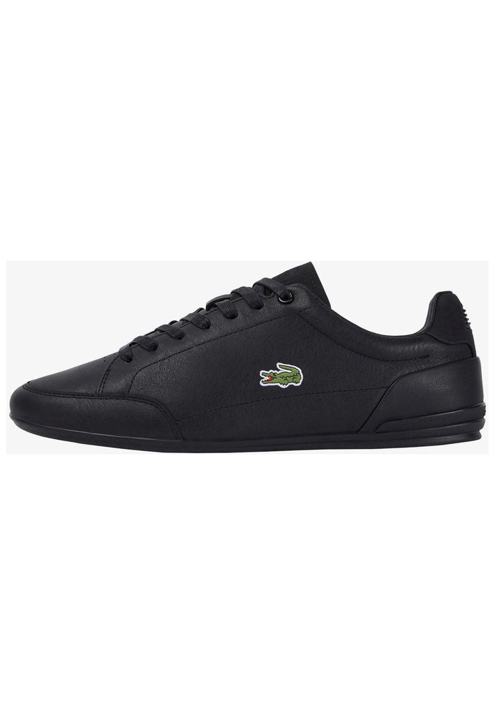 Lacoste Sneaker Leder/Textil Schwarz