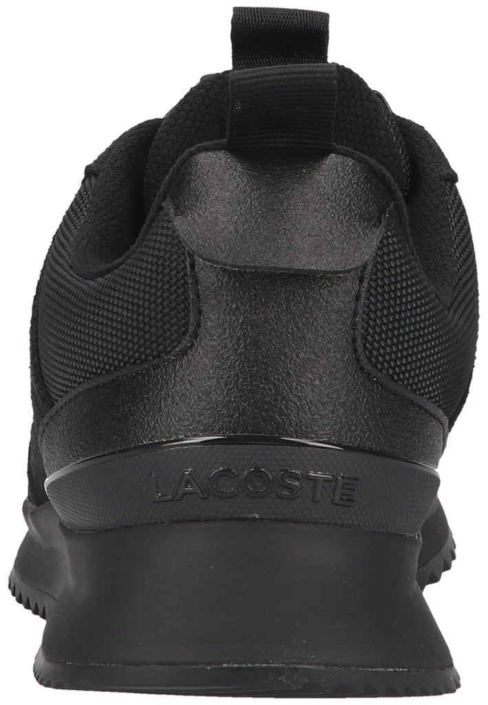 Lacoste Sneaker Leder/Textil Schwarz