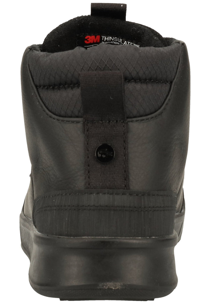 Lacoste Sneaker Leder/Textil Schwarz