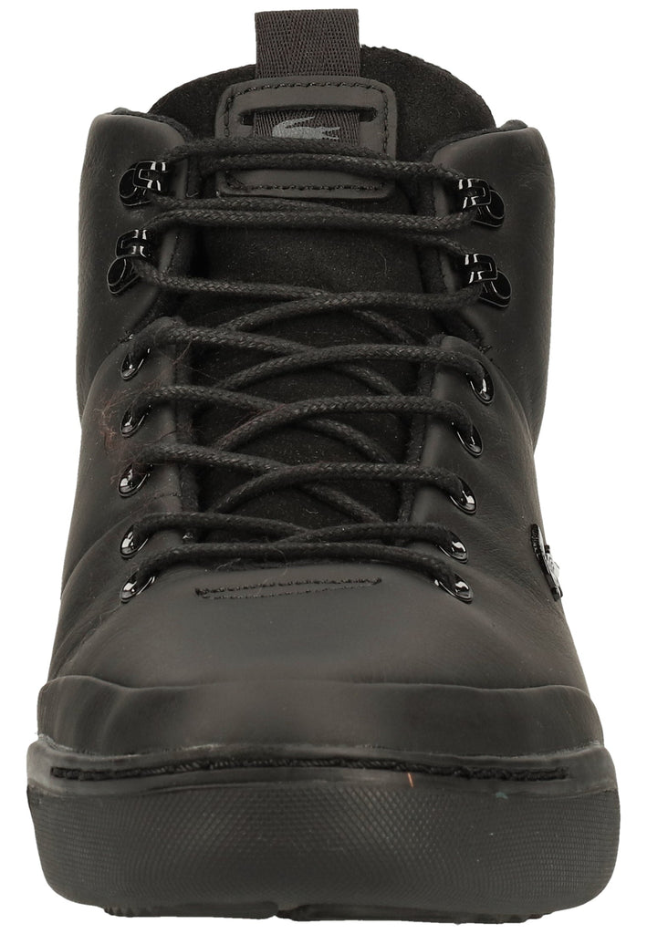 Lacoste Sneaker Leder/Textil Schwarz