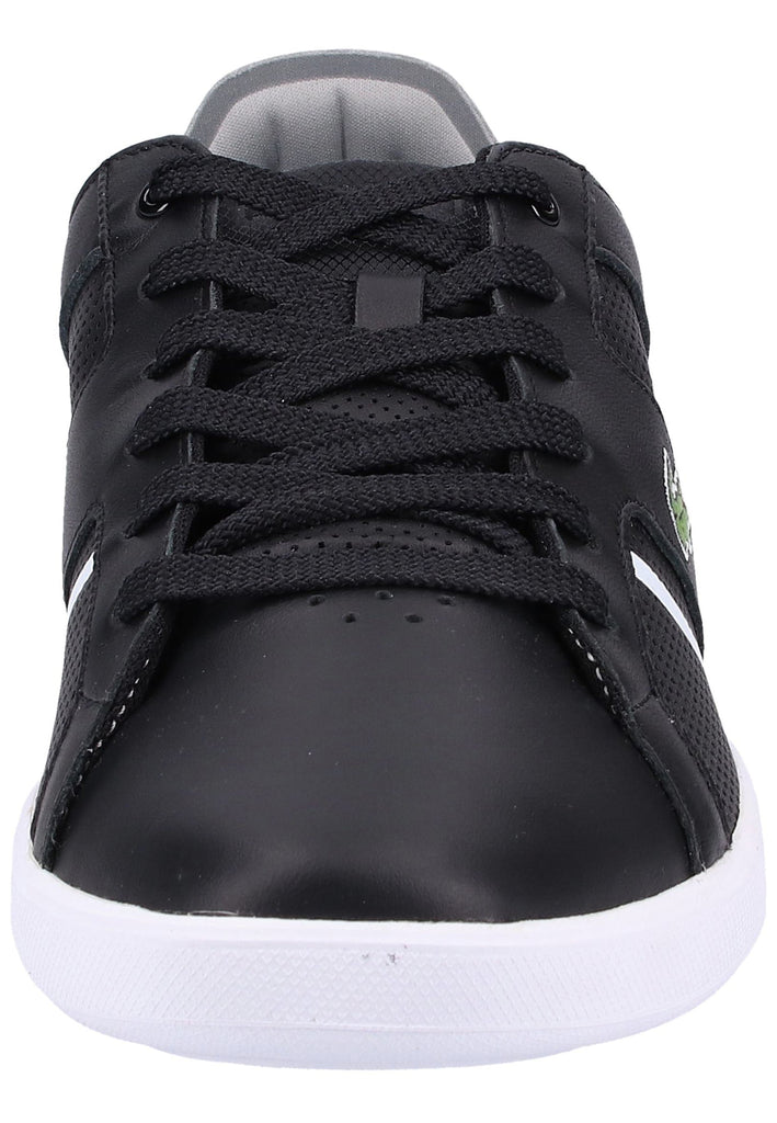 Lacoste Sneaker Leder/Textil Schwarz/Grau