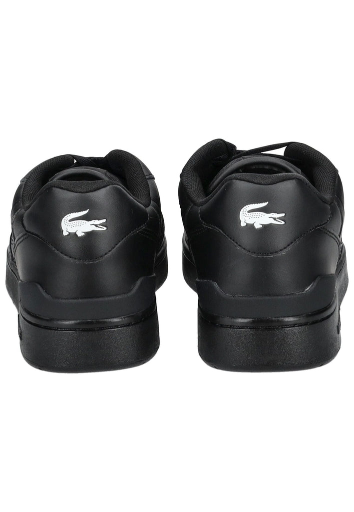 Lacoste Sneaker Leder/Textil Schwarz/Schwarz