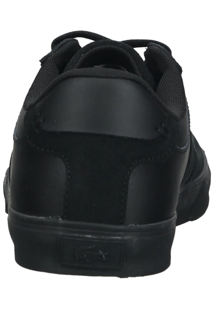 Lacoste Sneaker Leder/Textil Schwarz/Schwarz