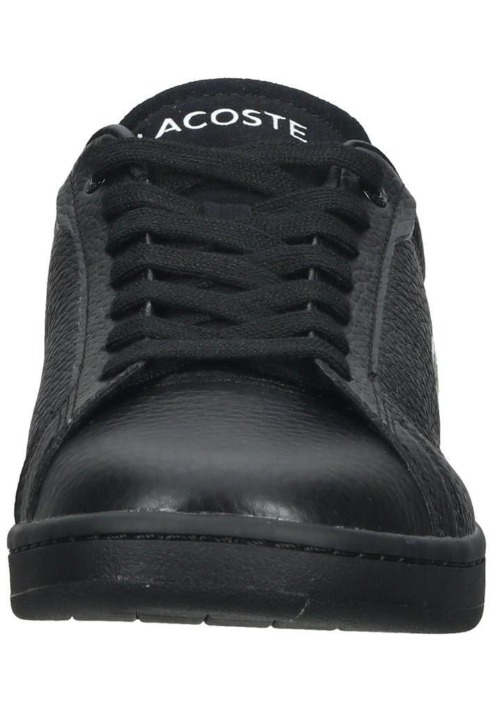 Lacoste Sneaker Leder/Textil Schwarz/Schwarz