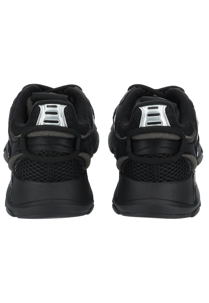 Lacoste Sneaker Leder/Textil Schwarz/Weiß