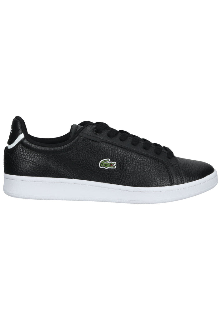 Lacoste Sneaker Leder/Textil Schwarz/Weiß