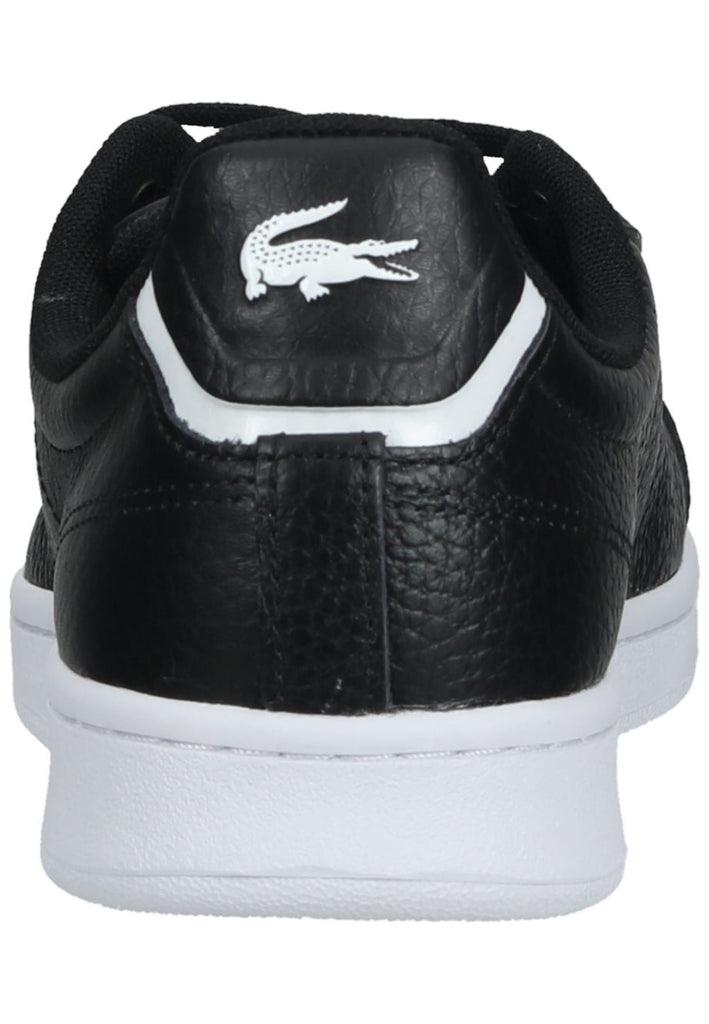 Lacoste Sneaker Leder/Textil Schwarz/Weiß