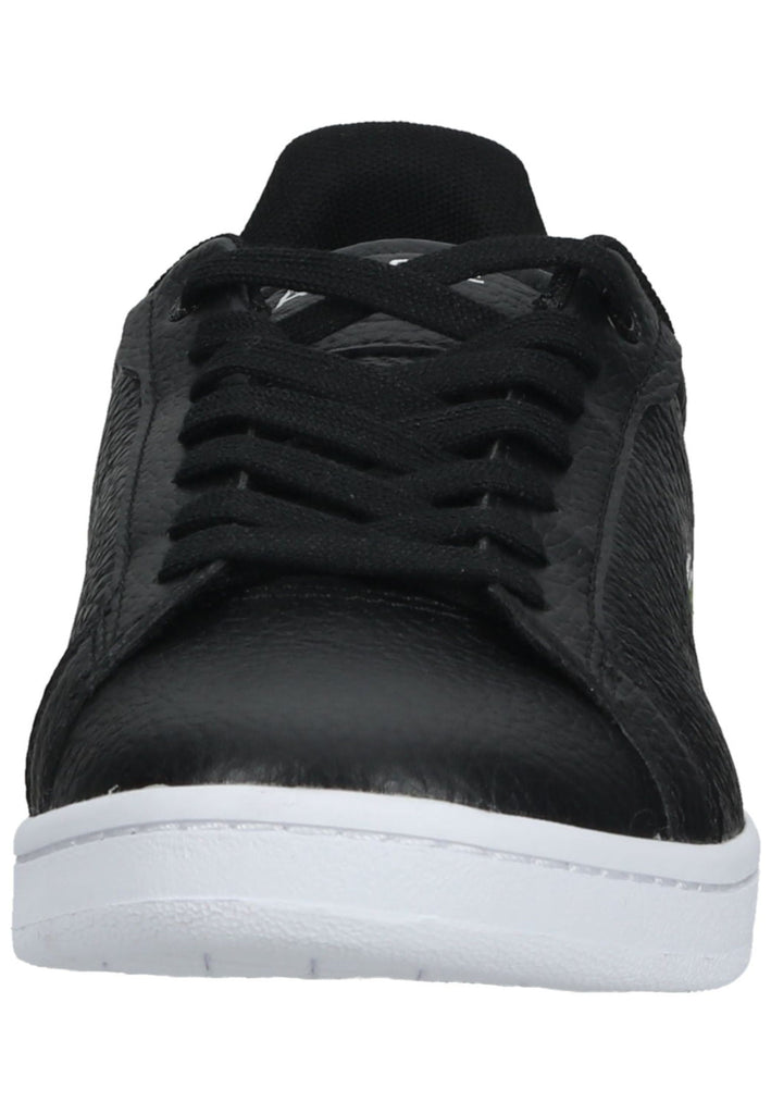 Lacoste Sneaker Leder/Textil Schwarz/Weiß