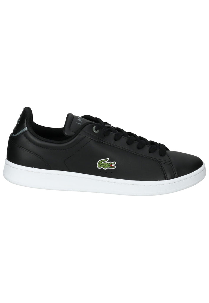 Lacoste Sneaker Leder/Textil Schwarz/Weiß