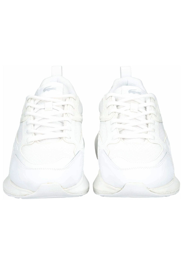 Lacoste Sneaker Leder/Textil Weiß