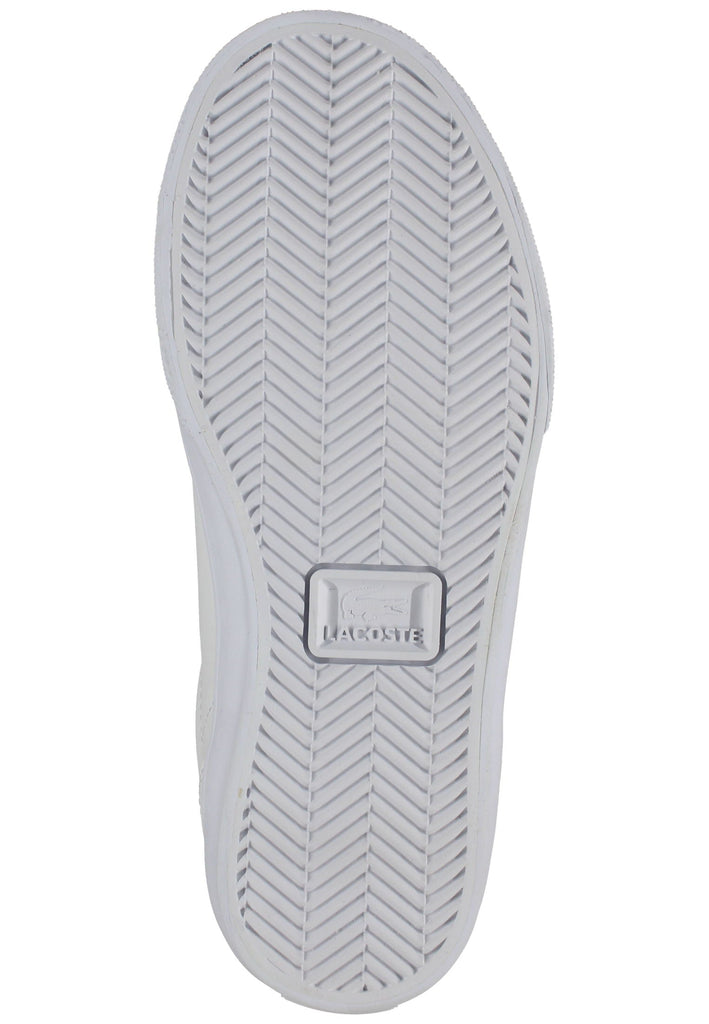 Lacoste Sneaker Leder/Textil Weiß
