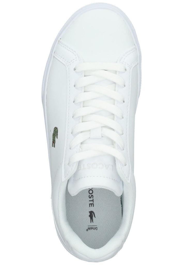 Lacoste Sneaker Leder/Textil Weiß