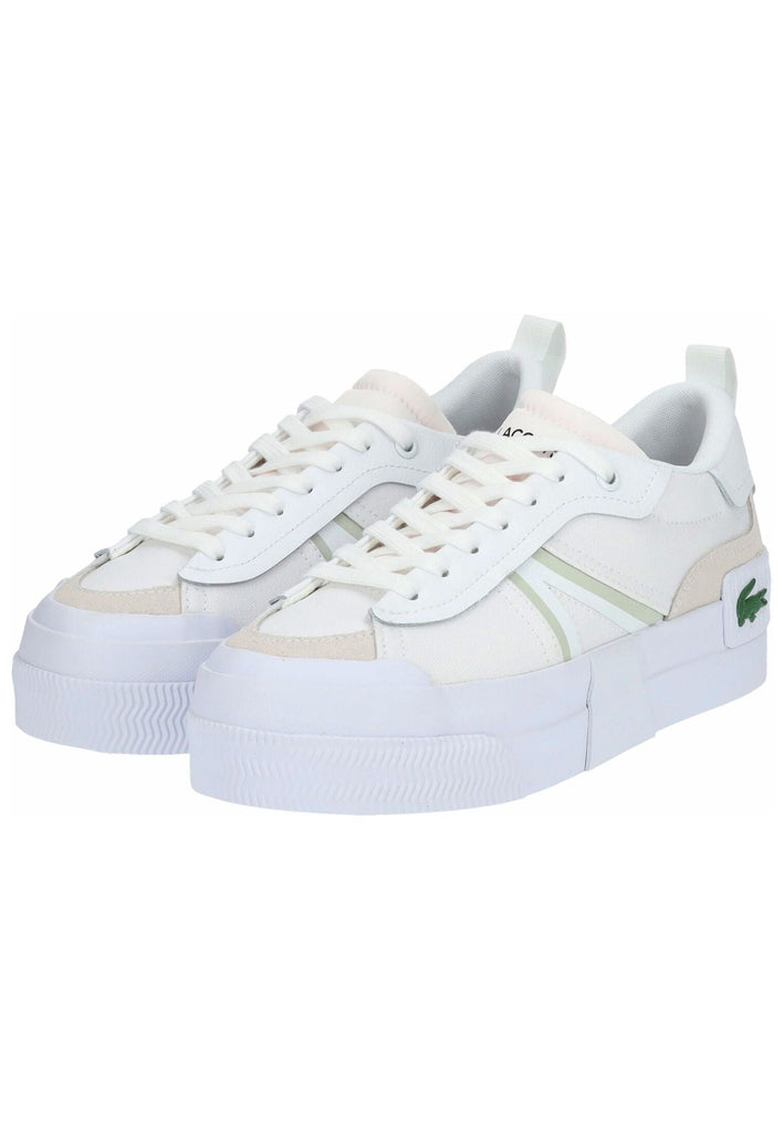 Lacoste Sneaker Leder/Textil Weiß