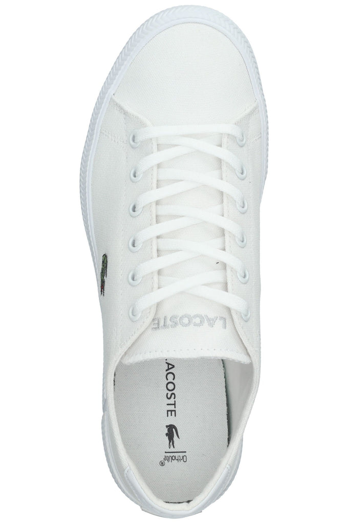 Lacoste Sneaker Leder/Textil Weiß