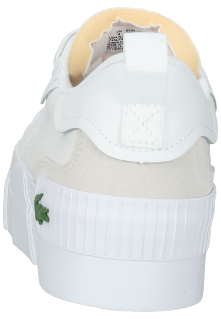 Lacoste Sneaker Leder/Textil Weiß