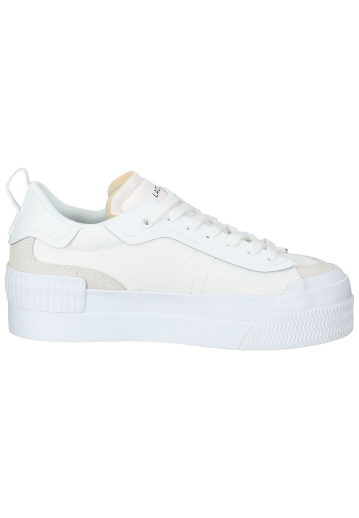 Lacoste Sneaker Leder/Textil Weiß