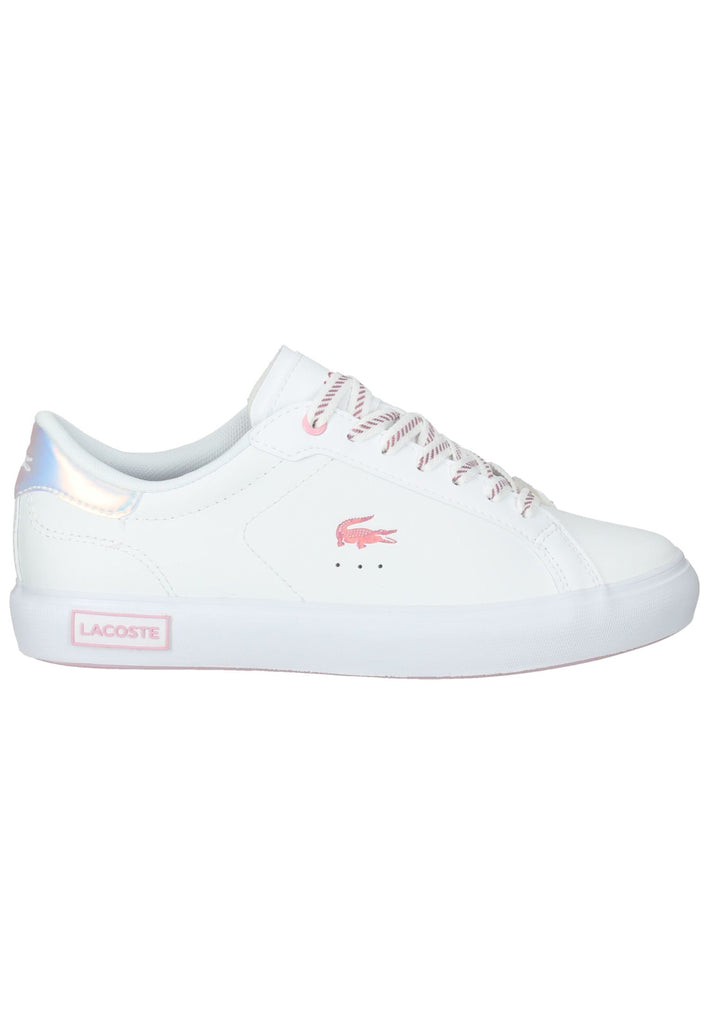 Lacoste Sneaker Leder/Textil Weiß