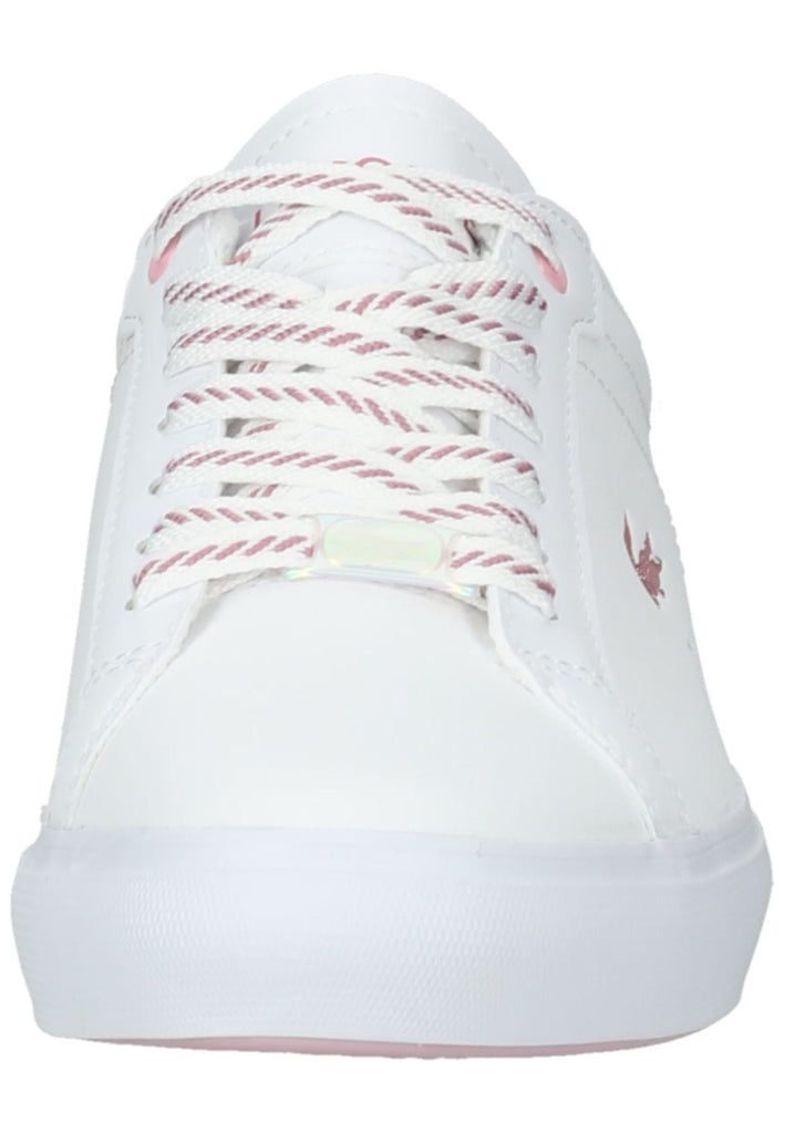 Lacoste Sneaker Leder/Textil Weiß