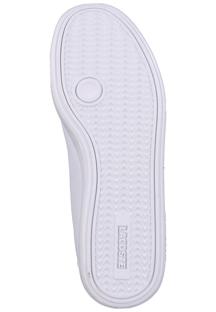 Lacoste Sneaker Leder/Textil Weiß