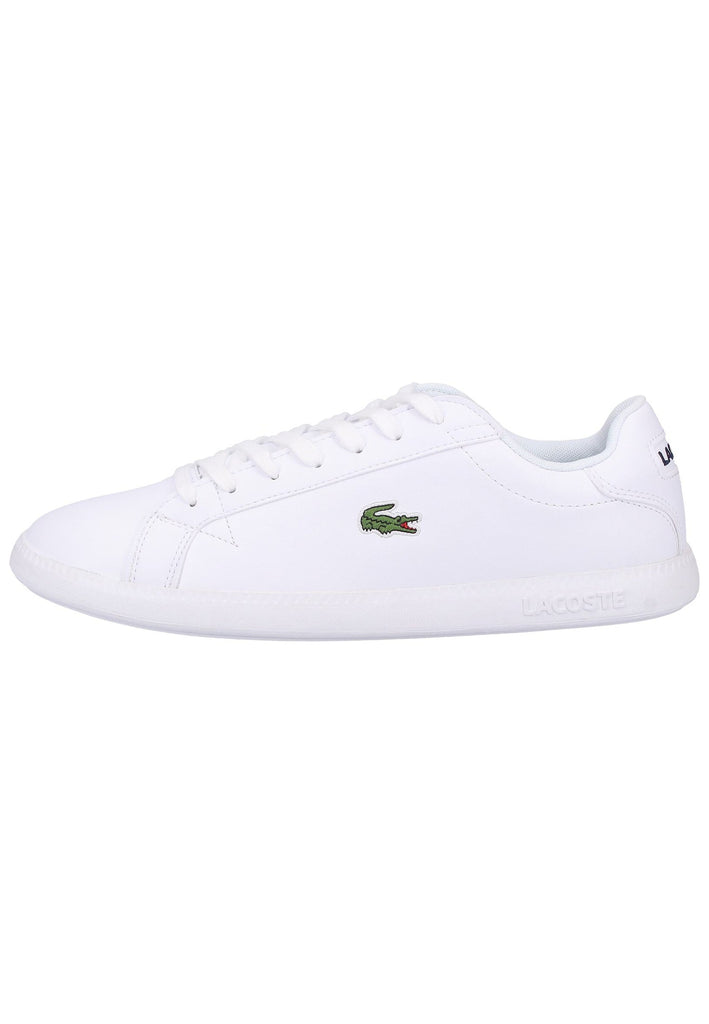 Lacoste Sneaker Leder/Textil Weiß