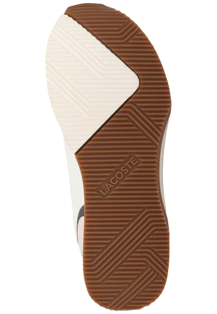 Lacoste Sneaker Leder/Textil Weiß