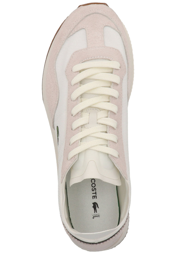 Lacoste Sneaker Leder/Textil Weiß