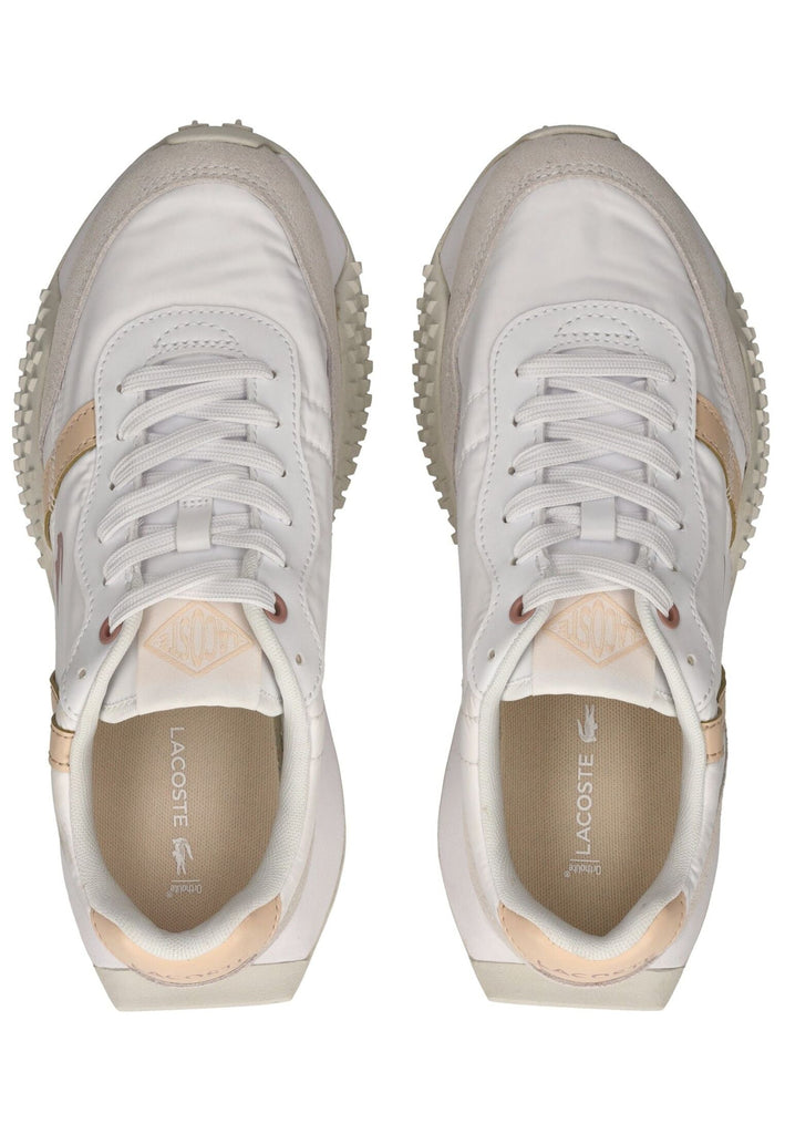 Lacoste Sneaker Leder/Textil Weiß